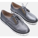 Gemre Gray shiny children's oxfords Runa | Shoptok.si