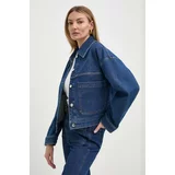 IVY OAK Jeans jakna ženska, mornarsko modra barva, IO119094