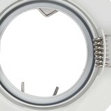  Svetilke Komplet 6 Bela Plastika 9 cm Vgrajena osvetlitev | Shoptok.si