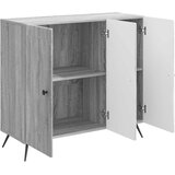  Kreveta Siva sonoma 89 x 34,5 x 80 cm Konstruirano drvo | shoptok.hr