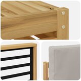 Setovi sofa Čvrsto drvo akacije | shoptok.hr