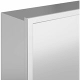  Ničica za tuš Srebrno 90 x 20 x 9,5 cm Nehrđajući čelik | Shoptok.si