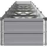  Povišeni vrtni krevet Siva 600 x 40 x 24 cm | shoptok.hr