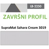 AGT profil Zidni MDF Završni LB-2250-B SupraMat Sahara Cream (3019) 2800x115x12mm ( 026-126 )