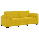  Trosjed Žuti 220x77x82 cm Baršun | shoptok.hr