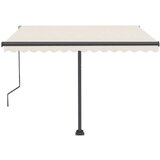  Avtomatska tenda LED + senzor 350x250 cm krem, (20728593) | Shoptok.si