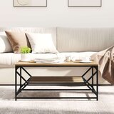  Klubska miza Artisan Oak 90x50x40 cm iz inženirskega lesa, (22008696) | Shoptok.si