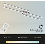 BRILO led prigušiva plafonska lampa frame 2xLED/20W/230V + daljinski upravljač | Eponuda.com