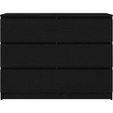  Komoda crni hrast 100x35x76 cm konstruirano drvo | shoptok.hr