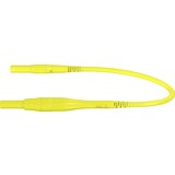 Stäubli XSMF-419 merilni kabel [lamelni vtič 4 mm - lamelni vtič 4 mm] 1.00 m rumena 1 kos, (20422954) | Shoptok.si