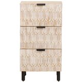  Kreveta Finš bijelog pranja 40 x 33 5 x 75 cm Čvrsto drvo manga | shoptok.hr