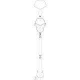 Eglo Monreale spoljna podna lampa/1, e27, v-995, crna | Eponuda.com