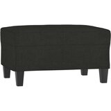 vidaXL Tabure crni 70 x 55 x 41 cm od tkanine | shoptok.hr