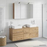  Set namještaja za kupaonicu 4 kom. Hrast artisan | shoptok.hr