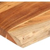 Stolna ploča 90x80x3,8 cm pravokutna bagremovo drvo živi rub | shoptok.hr