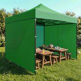 Multi Garden automatski samosklapajući vrtni paviljon 3 × 3 m, zeleni | shoptok.hr