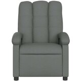 vidaXL Električni naslanjač temno sivo blago | Shoptok.si