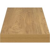 Polica na zidu 2 pcs Smeđa 60 x 23 x 4 cm Konstruirano drvo | shoptok.hr