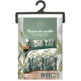 Douceur d intérieur Bela/zelena bombažna posteljnina za zakonsko posteljo/podaljšana 240x220 cm Otika – | Shoptok.si