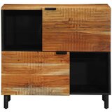  Kreveta s policom Smeđa 80 x 33 x 75 cm Čvrsto drvo manga | shoptok.hr