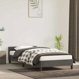 Maison Chic Posteljni okvir - Enojna postelja - Postelja za odrasle brez vzmetnice temno siv 90x200 cm žamet-J7956, (21768173) | Shoptok.si