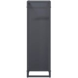 Stalak za drva antracit 25x25x80 cm Hladno valjani čelik | shoptok.hr