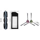 INORCO 17 kosov za Deebot X1 Turbo X1 Omni robotski sesalnik Glavna krtača Stranska krtača HEPA filter, (22028483) | Shoptok.si