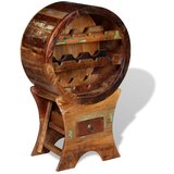 vidaXL Stalak za vino za 10 boca od masivnog obnovljenog drva | shoptok.hr