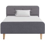 vidaXL Okvir za krevet od tkanine svjetlosivi 100 x 200 cm | shoptok.hr