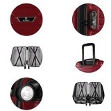 Zoozie Bags Set kofera 5608, 3 dijela, Crveni | Eponuda.ba