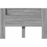  Krevetna ploča s LED-om Zidne Sivi Sonoma 160 x 16,5 x 103,5 cm | shoptok.hr
