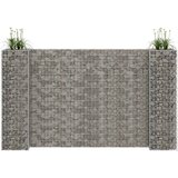  Gabionska sadilica u H-obliku od čelične žice 260 x 40 x 150 cm | Eponuda.com