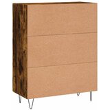  Komoda boja dimljenog hrasta 69,5x34x90 cm konstruirano drvo Slike