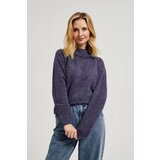 Marisse Women's Sweater Z-Sw-4511 D.Violet Mel | shoptok.hr