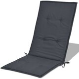  Jastuci za vrtne stolice 4 kom antracit 120x50x3 cm od tkanine | shoptok.hr