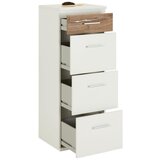 Mömax Komoda Young, Bela, Barva Hrasta | Shoptok.si