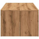 vidaXL Klubska mizica artisan hrast 102x50x35 cm inženirski les | Shoptok.si