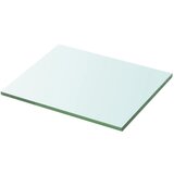 vidaXL Polica Prosojno Steklo 20x25 cm Cene