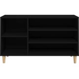 Ormarić za cipele crni 102 x 36 x 60 cm od konstruiranog drva | shoptok.hr