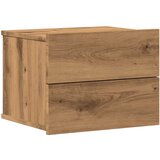 Maison Chic Stenska Nočna omarica - Nočna miza artisan hrast 40x32x30 cm, (21687533) Cene