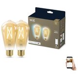 Wiz komplet 2x LED prigušiva sijalica VINTAGE ST64 E27/6,7W/230V 2000-5000K Wi-Fi Cene