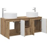  Set ormarića za kupaonicu 3 kom. Hrast artisan Smeđa 49,5 x 44,5 x 65,5 cm | shoptok.hr