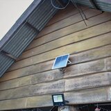  LED spoljašnji solarni reflektor LED/40W/10V IP65 6000K + daljinski upravljač | Eponuda.com