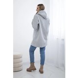 Kesi Reinforced hoodie in grey color | shoptok.hr