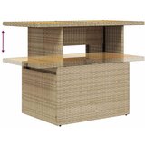  7-dijelni set vrtnih sofa s jastucima bež od poliratana bagrem | shoptok.hr