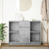  Komoda s ladicama beton siva 101x35x76 cm konstruirano drvo | shoptok.hr