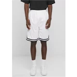 UC Men Men's Stripes Mesh Shorts - White/Black/White