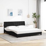 vidaXL Okvir kreveta bez madraca crni 180x200 cm od tkanine Cijene