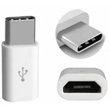 Mobiline Adapter micro USB -> USB Type-C za beli