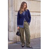 TRENDYOLMILLA Trendyol ženski duks Wardrobe Essentials Navy Blue Soft Textured Basic Wide Fit Special Quality Knitwear Cardigantwoaw27Hi00090 | Eponuda.com